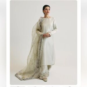 Grey Ivory dress 

Pakistani Indian